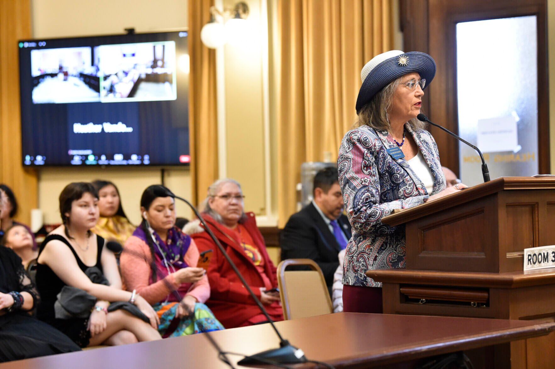 Rep. Lola Sheldon-Galloway, R-Great Falls,